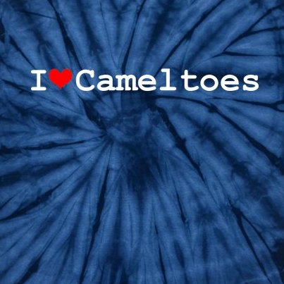 I Love Camel Toes Tie-Dye T-Shirt