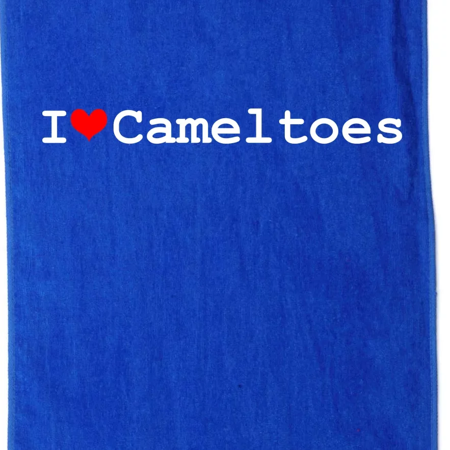 I Love Camel Toes Platinum Collection Golf Towel