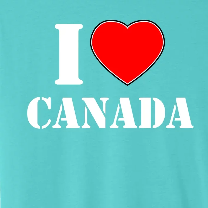 I Love Canada ChromaSoft Performance T-Shirt