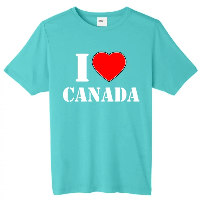 I Love Canada ChromaSoft Performance T-Shirt