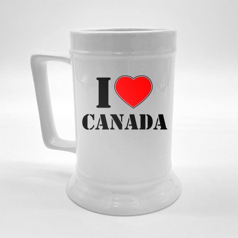 I Love Canada Beer Stein