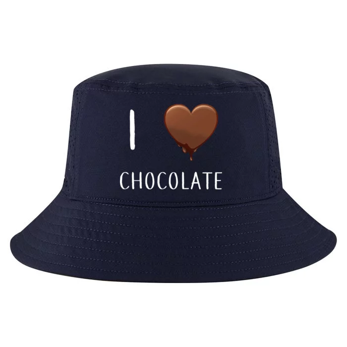 I Love Chocolate Cool Comfort Performance Bucket Hat