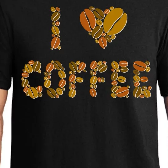 I Love Coffee Pajama Set