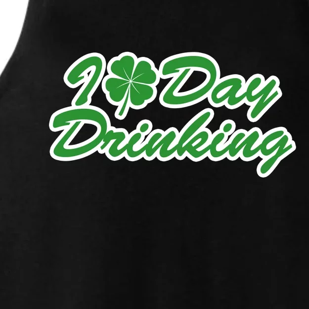 I Love Day Drinking Ladies Tri-Blend Wicking Tank