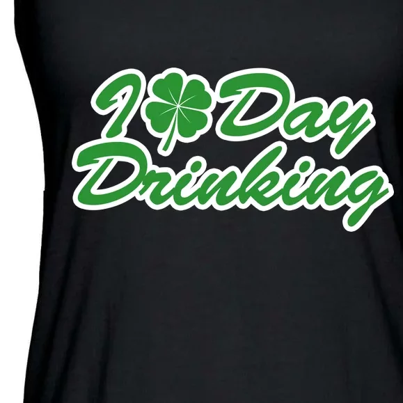 I Love Day Drinking Ladies Essential Flowy Tank