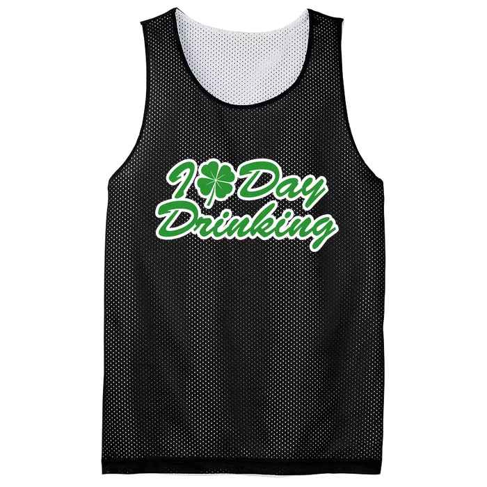 I Love Day Drinking Mesh Reversible Basketball Jersey Tank