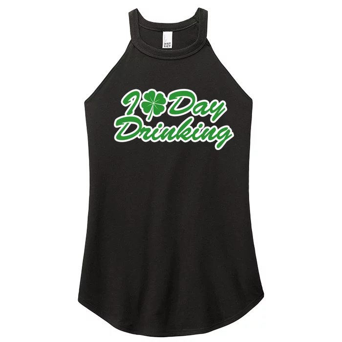 I Love Day Drinking Women’s Perfect Tri Rocker Tank