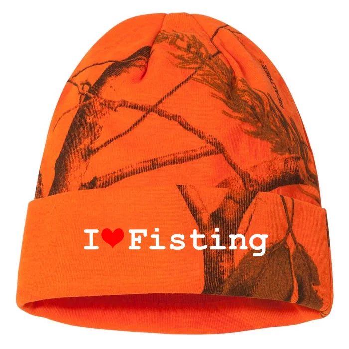 I Love Fisting Kati - 12in Camo Beanie