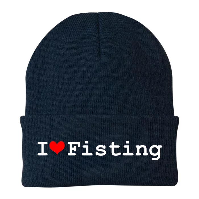 I Love Fisting Knit Cap Winter Beanie