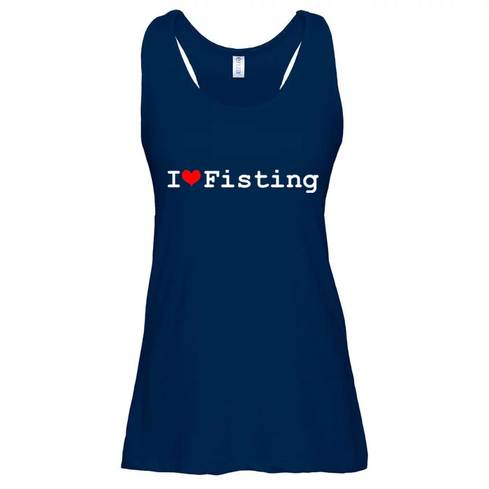 I Love Fisting Ladies Essential Flowy Tank