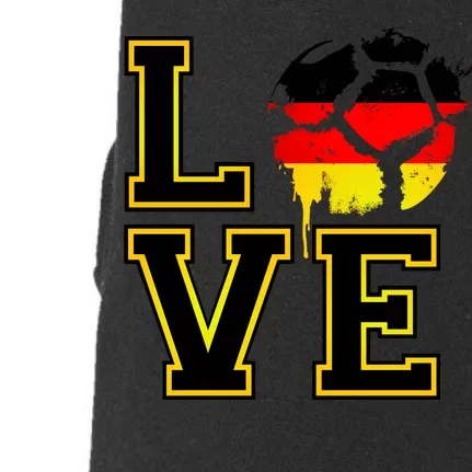 I Love Germany Futbol Soccer Doggie 3-End Fleece Hoodie