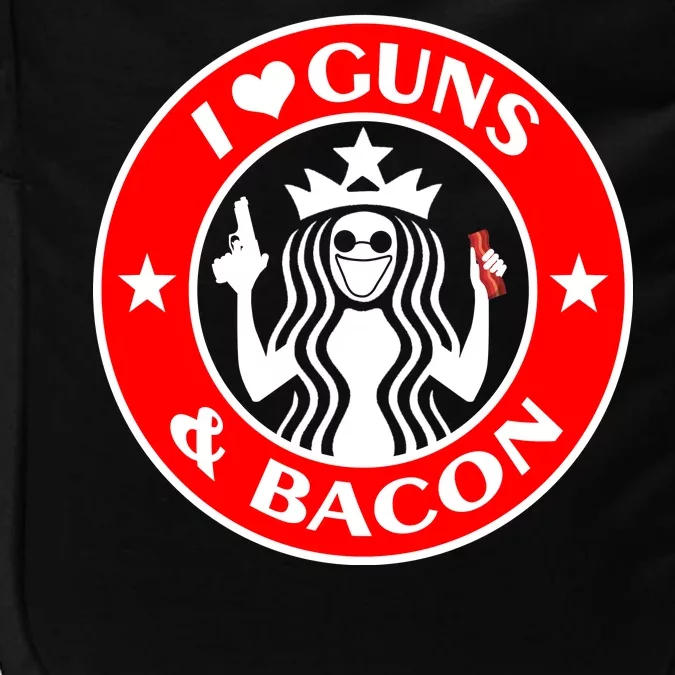 I Love Guns And Bacon Impact Tech Backpack