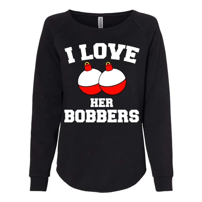 I Love Her Boobers Womens California Wash Sweatshirt