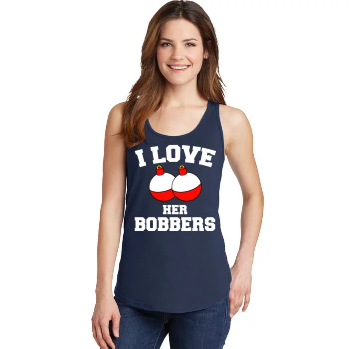 I Love Her Boobers Ladies Essential Tank