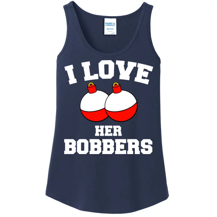 I Love Her Boobers Ladies Essential Tank