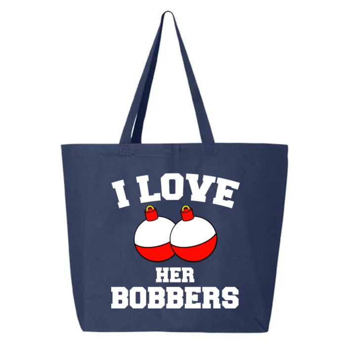 I Love Her Boobers 25L Jumbo Tote