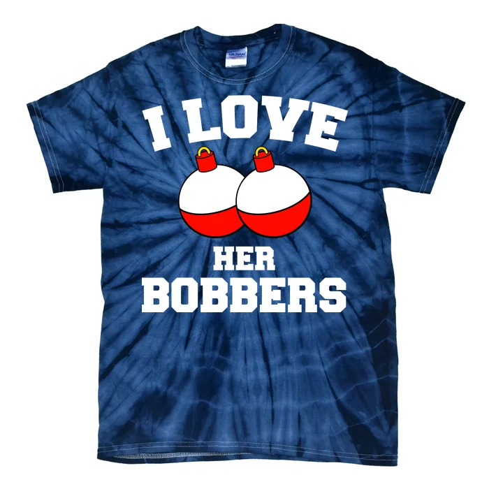 I Love Her Boobers Tie-Dye T-Shirt