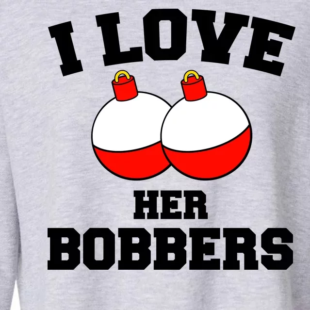 I Love Her Boobers Cropped Pullover Crew