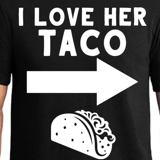 I Love Her Taco Pajama Set