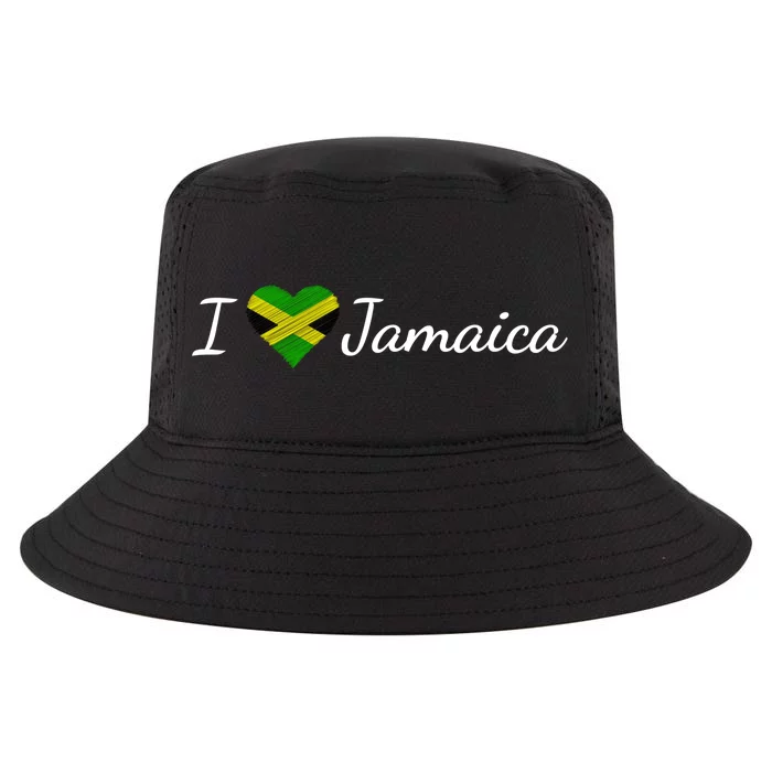 I Love Jamaica Cool Comfort Performance Bucket Hat