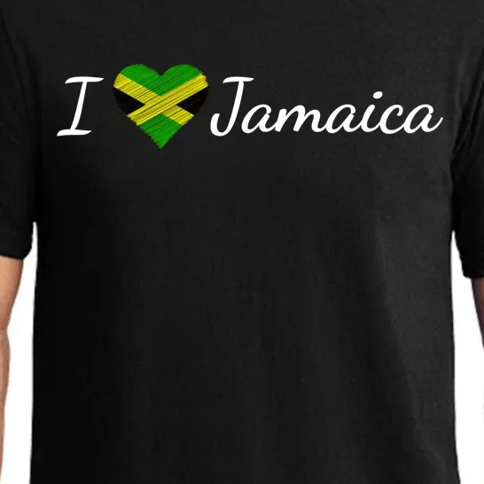 I Love Jamaica Pajama Set