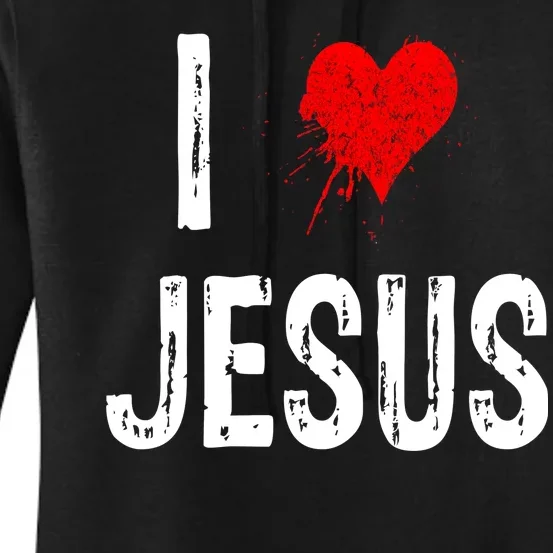 I Love Jesus Women's Pullover Hoodie