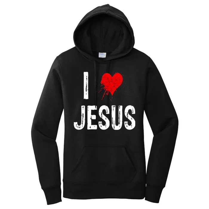 I Love Jesus Women's Pullover Hoodie