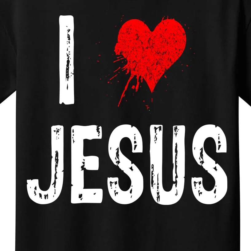 I Love Jesus Kids T-Shirt