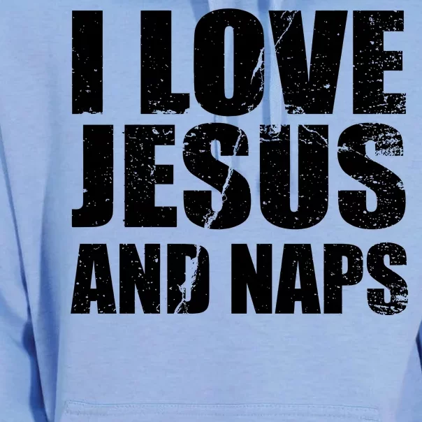 I Love Jesus And Naps Unisex Surf Hoodie