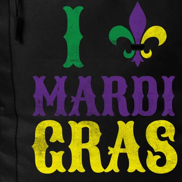 I Love Mardi Gras Daily Commute Backpack