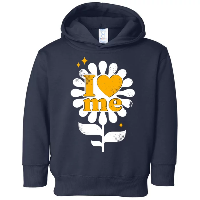 I Love Me Flower Toddler Hoodie