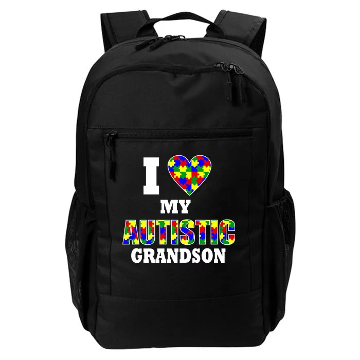 I Love My Autistic Grandson Autism Daily Commute Backpack