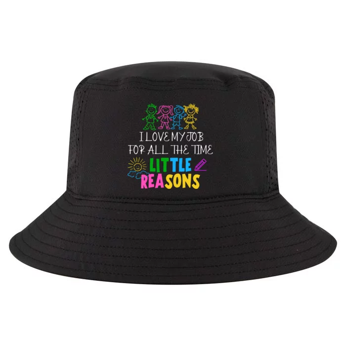 I Love My Job For All The Time Little Reasons Cool Comfort Performance Bucket Hat