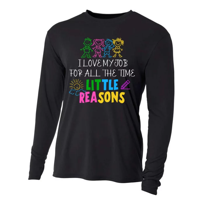 I Love My Job For All The Time Little Reasons Cooling Performance Long Sleeve Crew