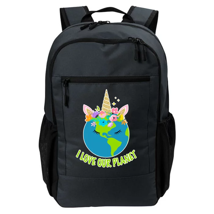 I Love Our Planet Earth Day Love Daily Commute Backpack