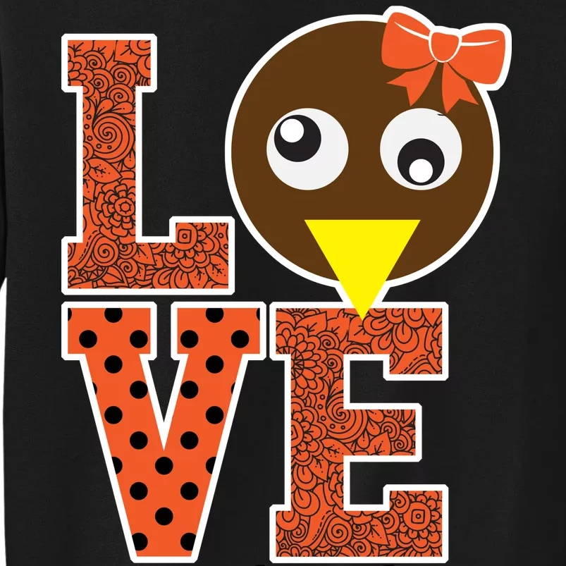 I Love School Counselor Turkeys Thanksgiving Sweatshirt