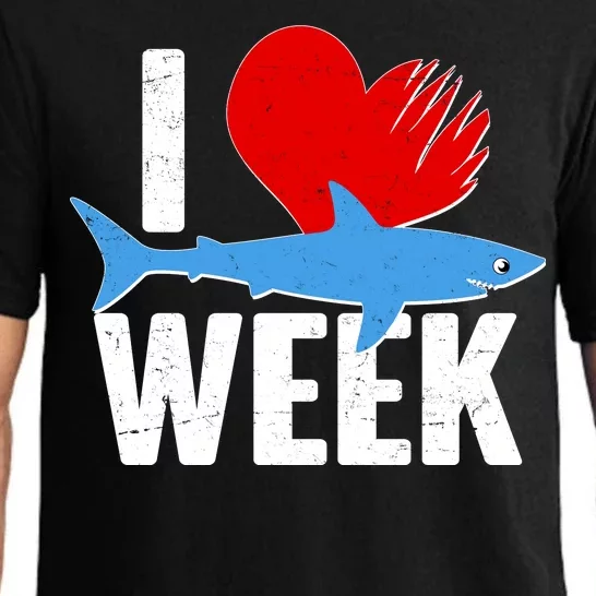 I Love Shark Week Pajama Set