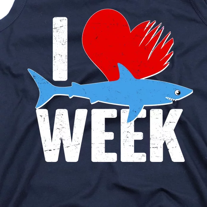 I Love Shark Week Tank Top