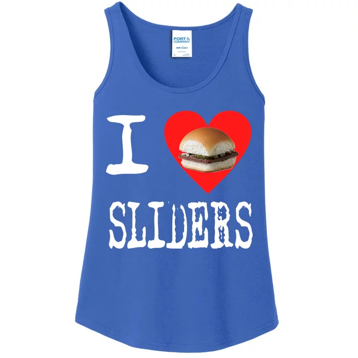 I Love Sliders Ladies Essential Tank