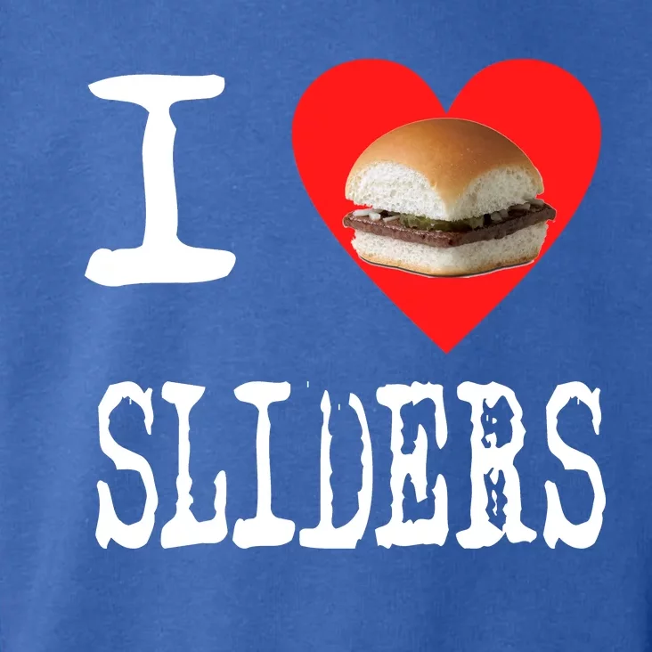 I Love Sliders Toddler Hoodie