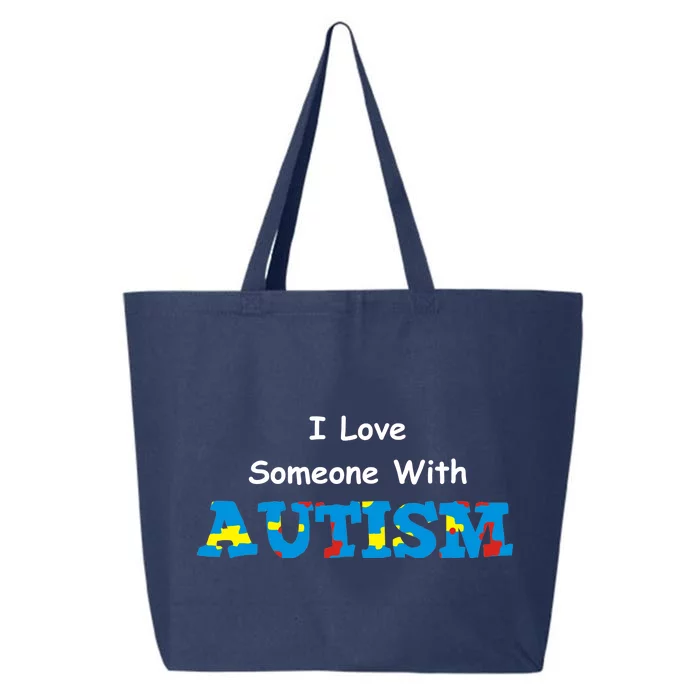 I Love Someone with Autism 25L Jumbo Tote