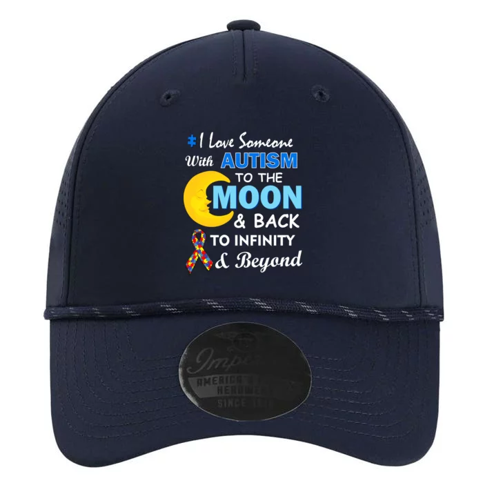 I Love Someone With Autism To The Moon & Back Performance The Dyno Cap