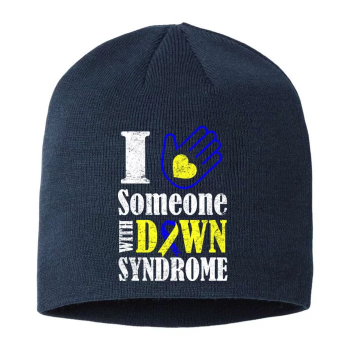 I Love Someone With Down Syndrome 8 1/2in Sustainable Knit Beanie