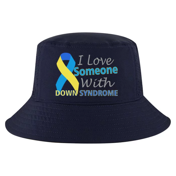 I Love Someone With Down Syndrome Awareness Cool Comfort Performance Bucket Hat