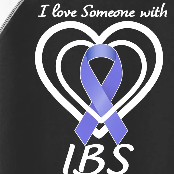 I Love Someone With IBS Irritable Bowel Syndrome Awareness Toddler Fine Jersey T-Shirt