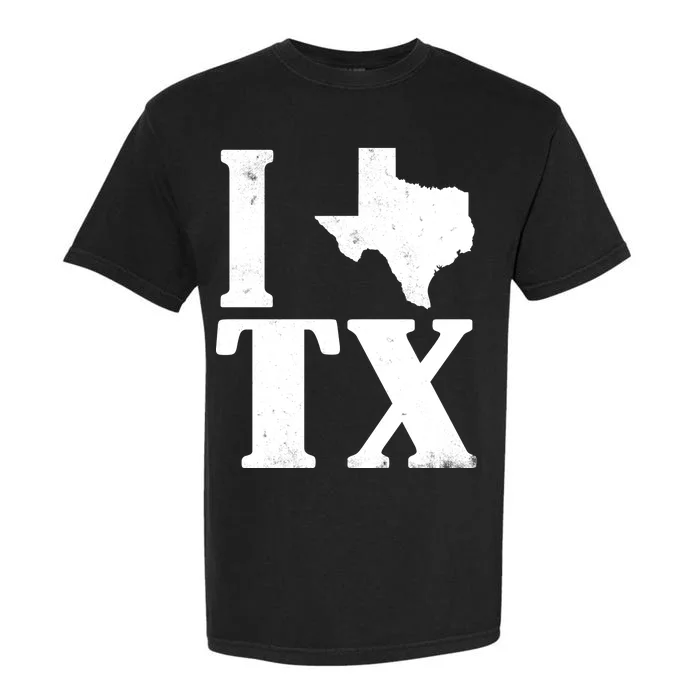 I Love Texas Garment-Dyed Heavyweight T-Shirt