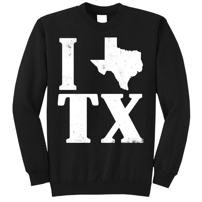 I Love Texas Sweatshirt