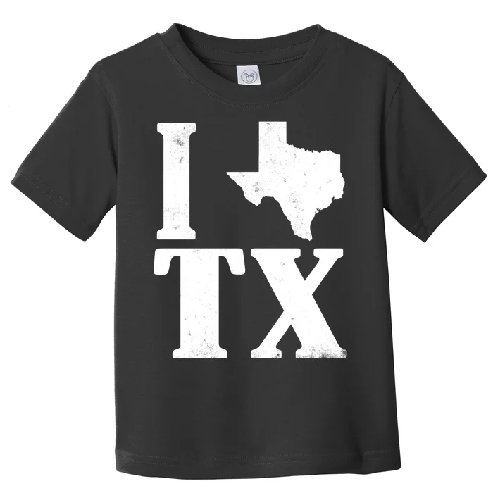 I Love Texas Toddler T-Shirt