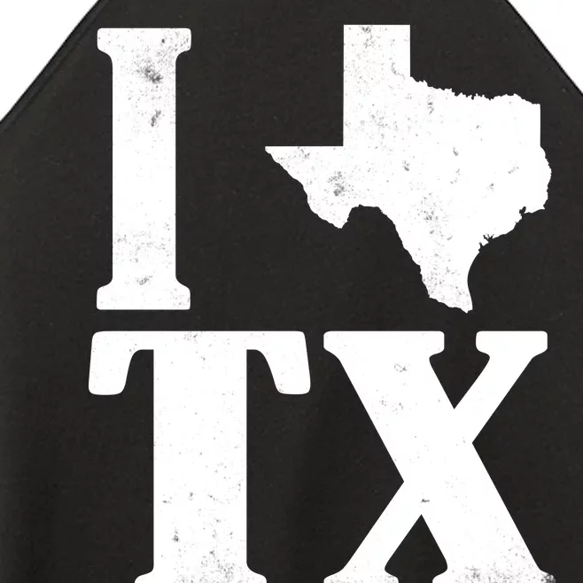 I Love Texas Women’s Perfect Tri Rocker Tank