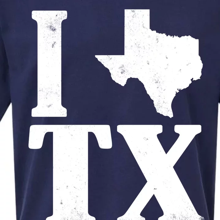 I Love Texas Sueded Cloud Jersey T-Shirt